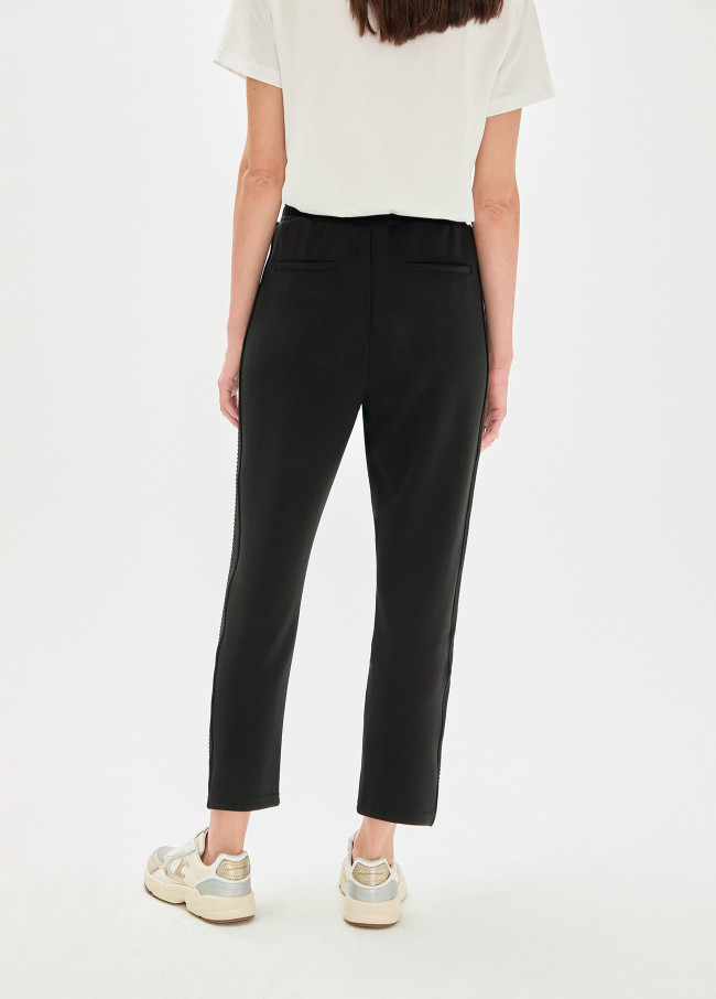 Pantalon Scuba Strass Latéral