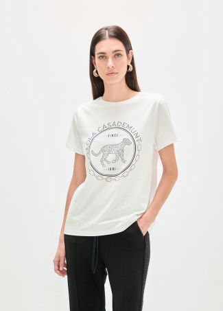 T-shirt with Strass