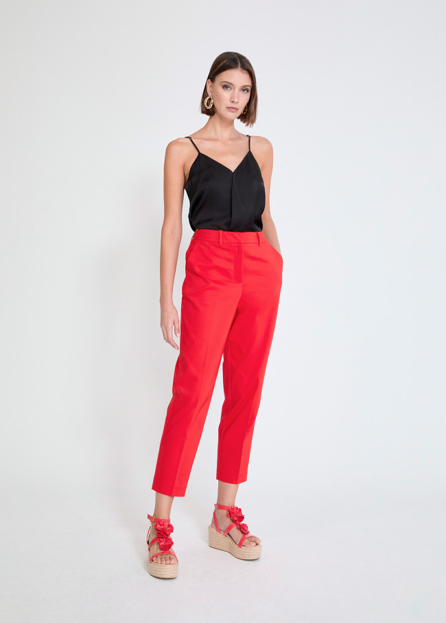 Pantalon à bande logo