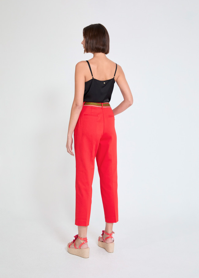 Pantalon à bande logo