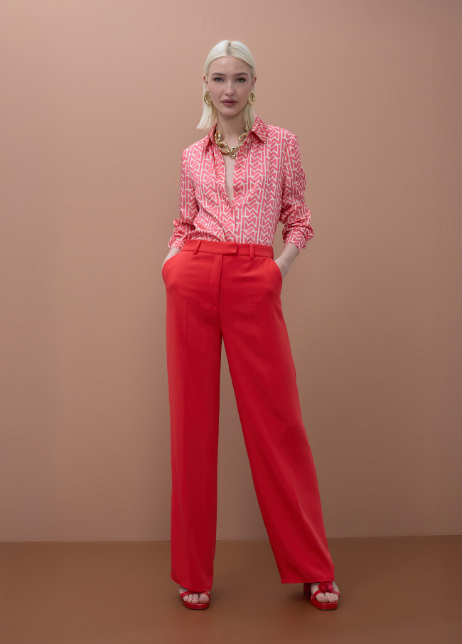 Blazer reto ajustado