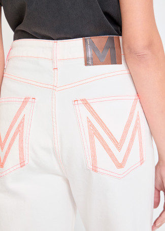 Sarga Culotte with Contrast Stitching