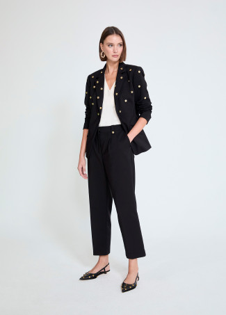 Studded Belt Loop Pants