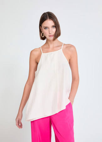 Top tirantes finos blanco