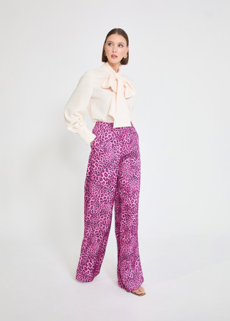 Pantalón estampado animal