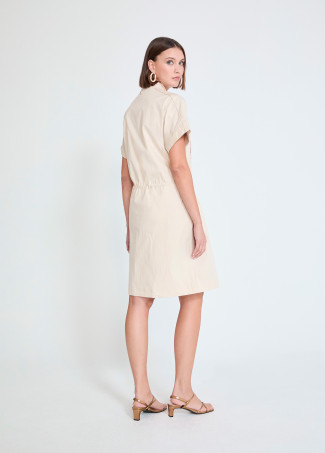 Vestido recto ochentero