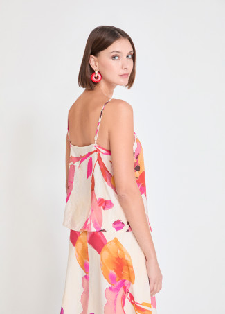 Top Lingerie Estampado Floral