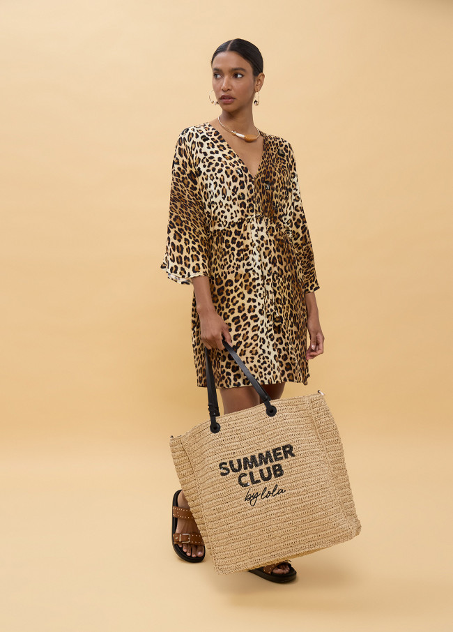 Sac en Raphia Déstructuré Summer Club