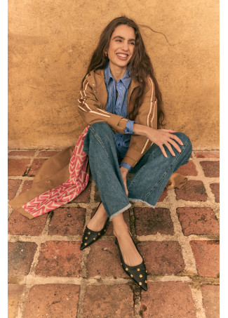 Oversized Trench with Custom Tapes