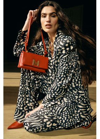 Blazer Stampato Fluido