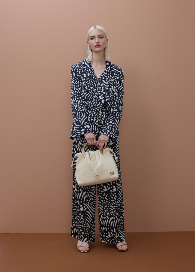 Fluid Blazer mit Print