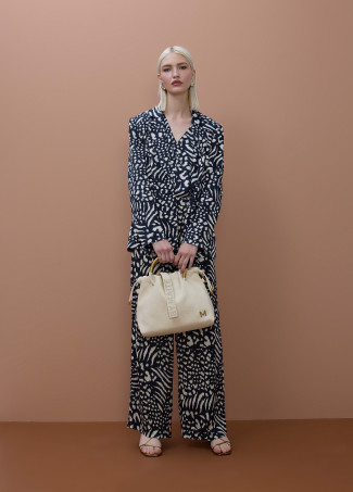 Fluid Blazer mit Print