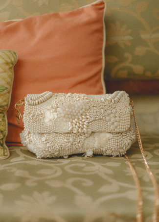 Tonal Beaded Baguette