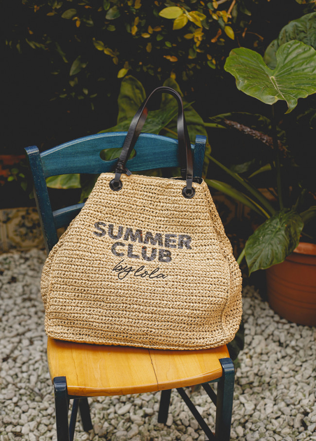 Sac en Raphia Déstructuré Summer Club