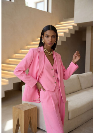 Regular Fit Jacket without Buttons