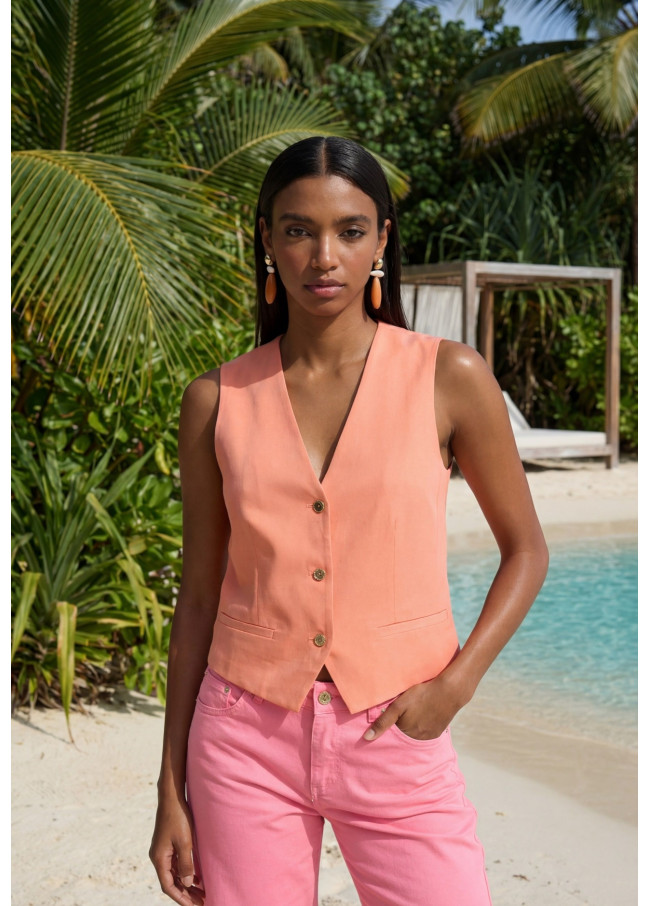 Gilet Ajusté Tailleur