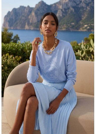 Asymmetric Pleated Skirt - Lola Casademunt