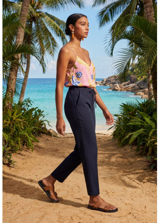 Top Lingerie en Satin Imprimé - Lola Casademunt