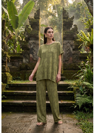 Pantaloni Tricot Jacquard LC