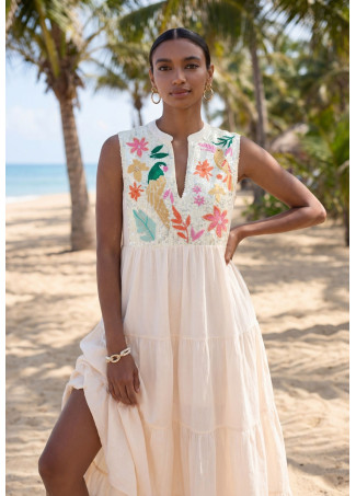 Vestido volantes loro