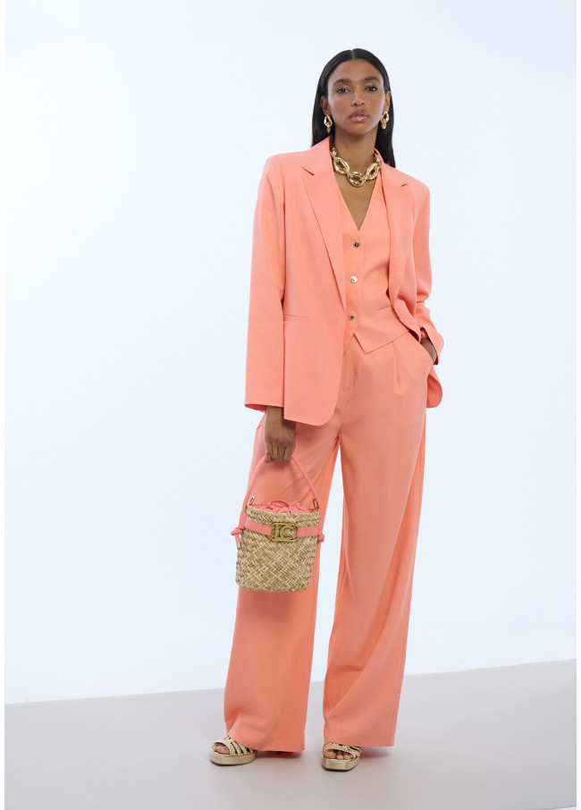 Blazer régulier sans boutons