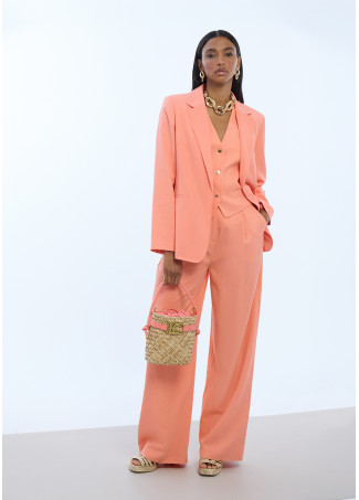 Blazer régulier sans boutons