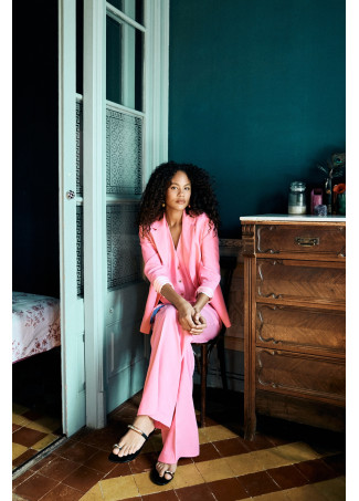 Americana regular sin abotonadura