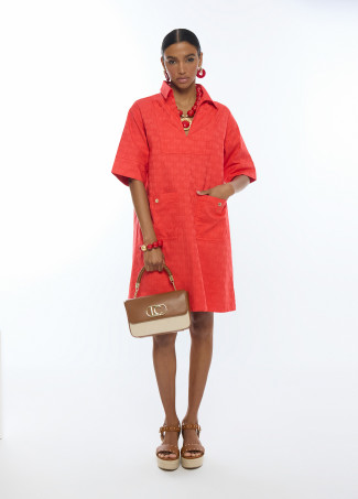 Twill Dress Jacquard Logo LC