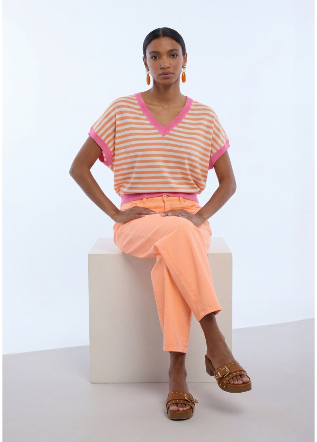 Pantalón carrot fluor