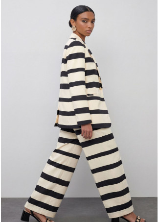 Culotte Satinado Listrado