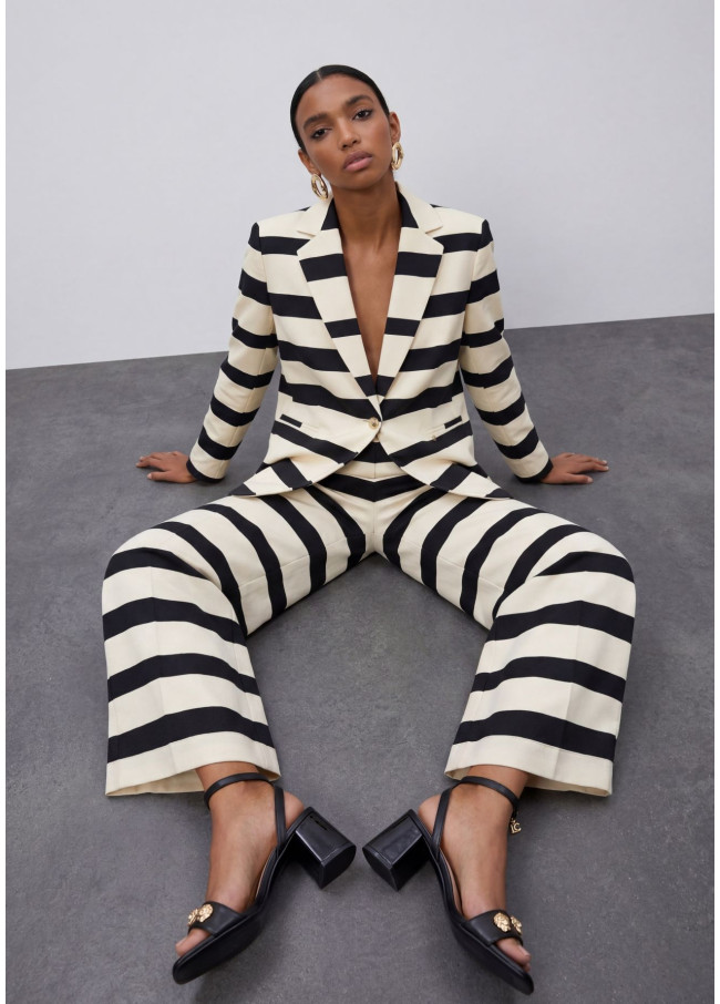 Culotte Saten a Righe
