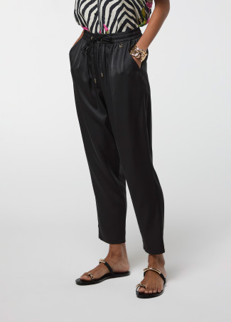 Satin Jogger Elastic Waist