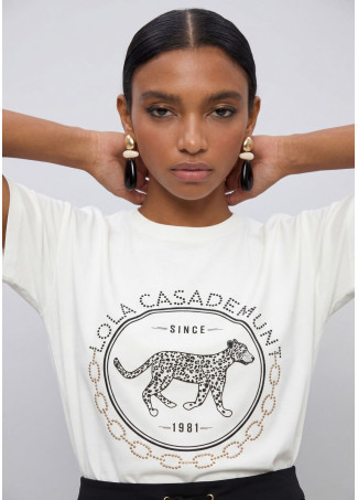 T-shirt avec Strass