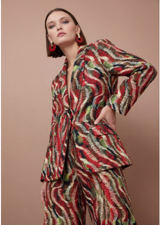 Blazer Imprimé Fluide - Lola Casademunt