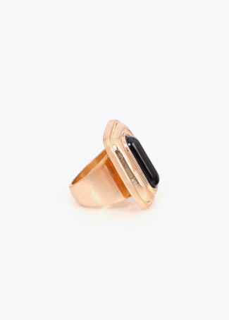 Anillo medallón acrílico