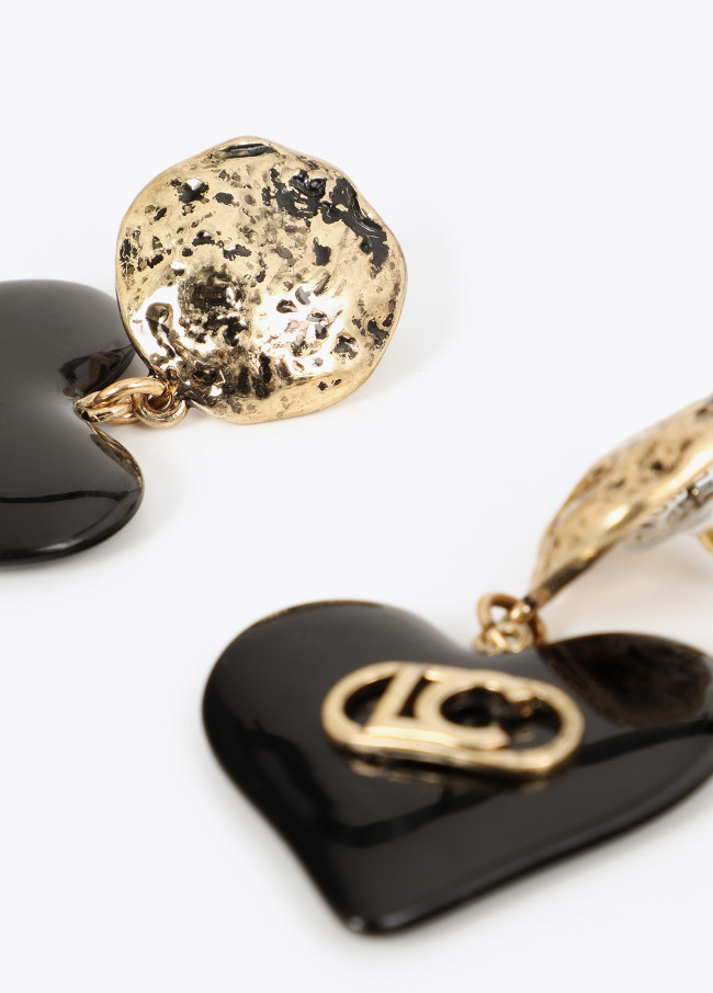 Customized Heart Earrings
