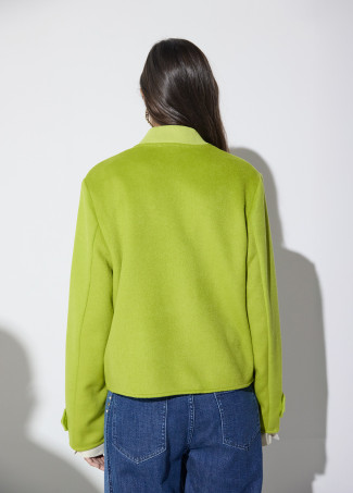 Kurze Wendejacke mit Ösen