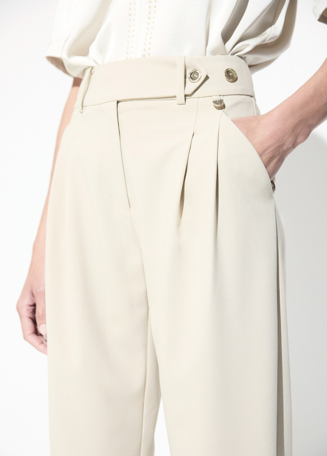 Pantalon Balon à Pinces