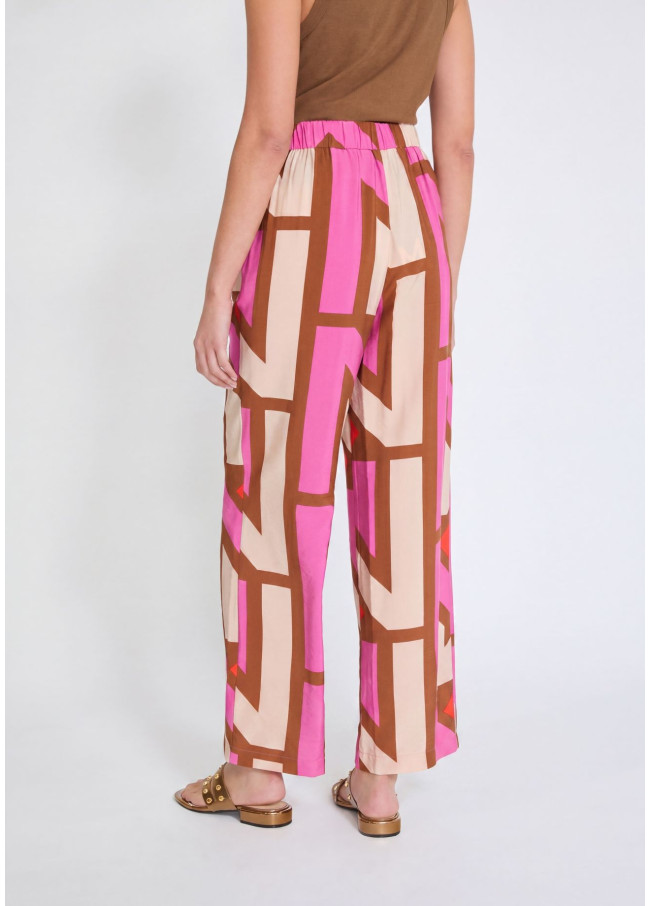 Culotte fluide imprimée