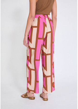 Culotte fluide imprimée