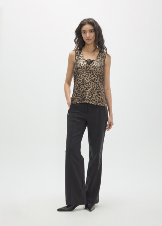 Top tirante ancho animalprint