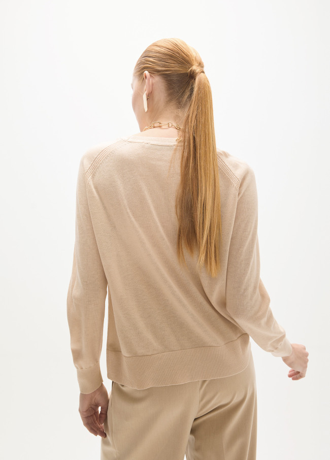 Maglione con Cristalli Animale