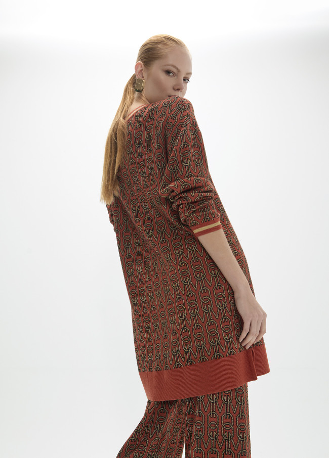 Jacquard Logomania Jumper