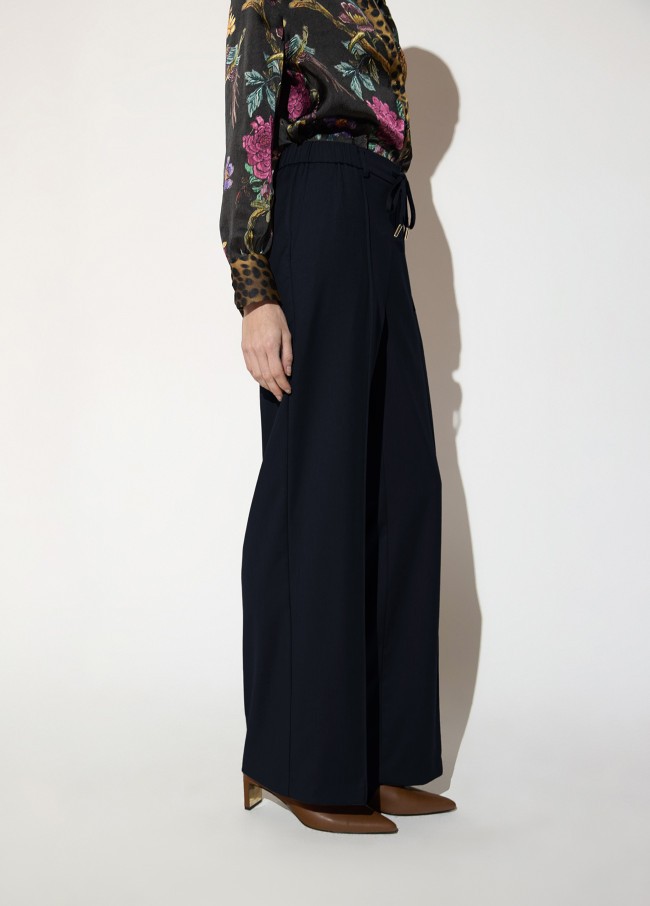 Pantaloni dritti tipo tailleur Fit Paris con...