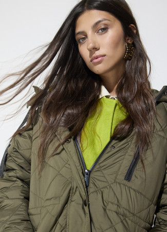Anorak acolchado fino