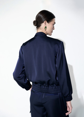 Blouson en satin
