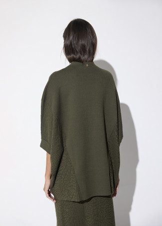 Jersey piezas jacquard leopardo