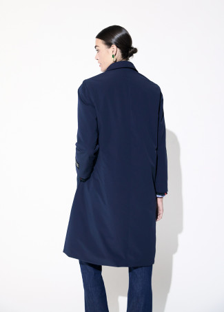 Technical Fabric Anorak with Thin Padding