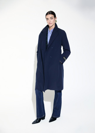 Technical Fabric Anorak with Thin Padding