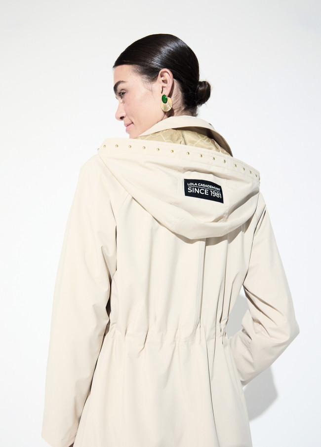Trench avec Détail à Clous